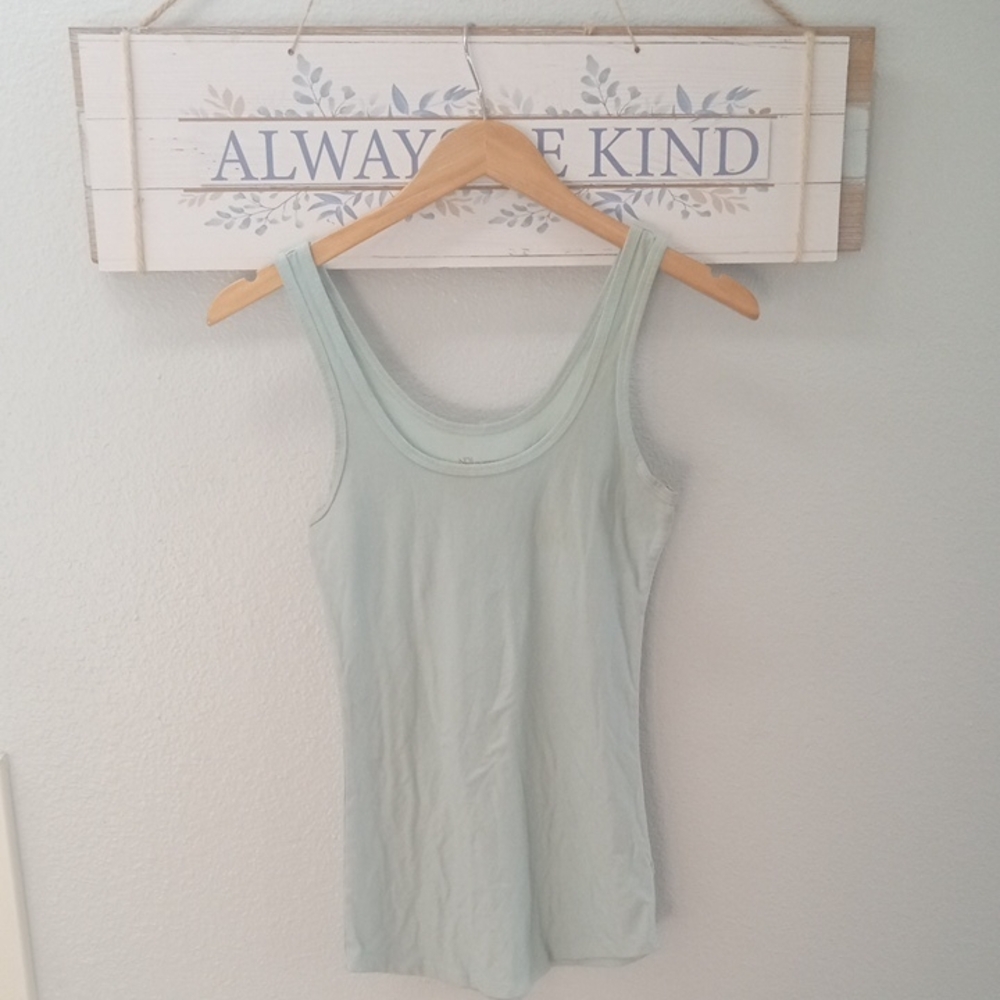 5/$13 Dusty green tank top